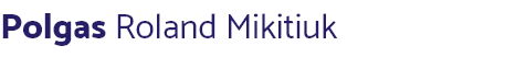 Polgas Roland Mikitiuk logo